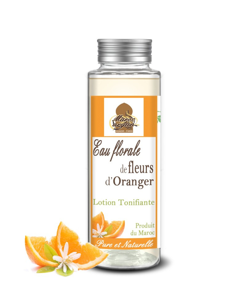 Eau florale de fleurs d'oranger Biologique