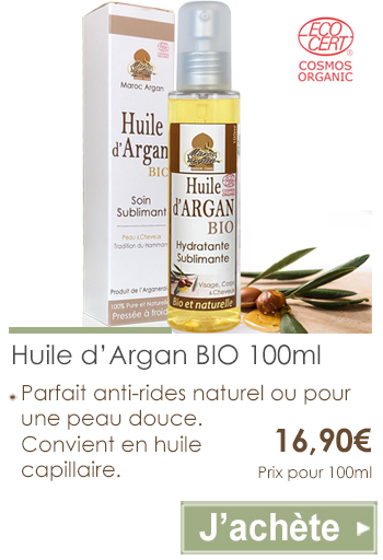 Les bienfaits de l'huile d'argan